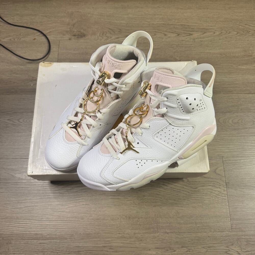Jordan 6 Retro Gold Hoops (Women's)
